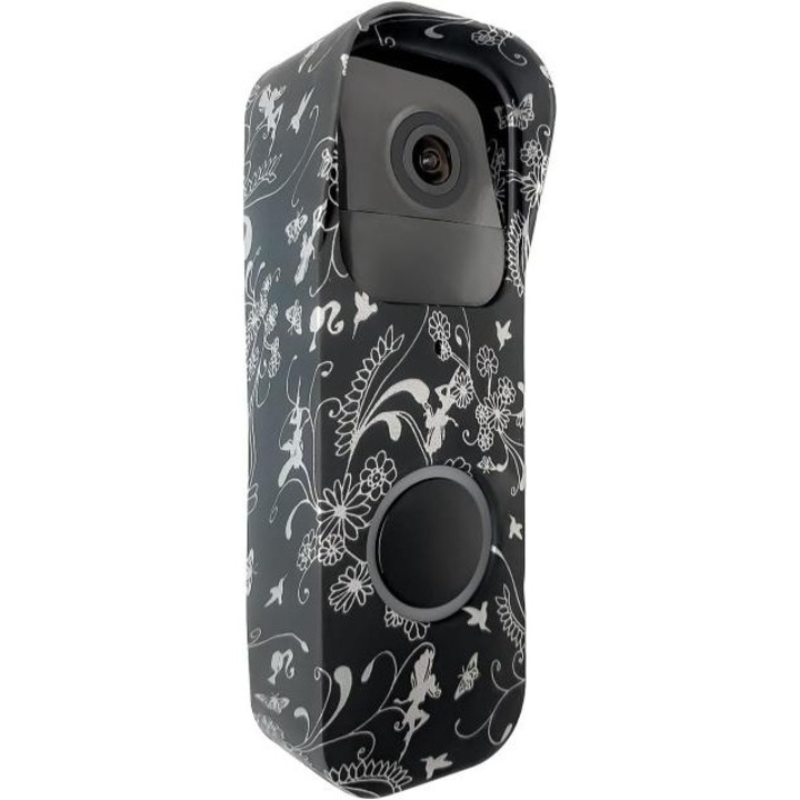 Husa din silicon, impermeabila, pentru protectie sonerie exterioara video, rezistenta la intemperii, atingere placuta