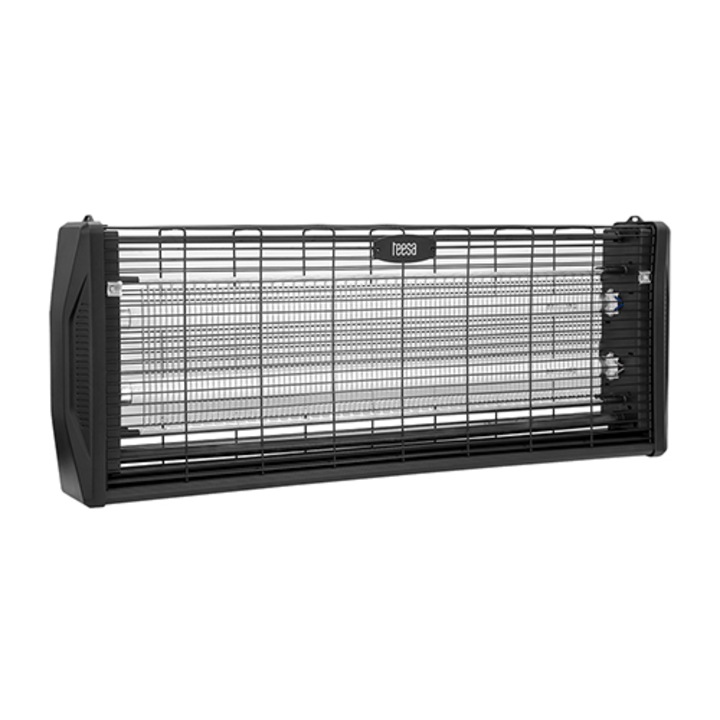 Lampa UV anti-insecte Tessa TSA0217, 2x18 W, 150 mp Negru