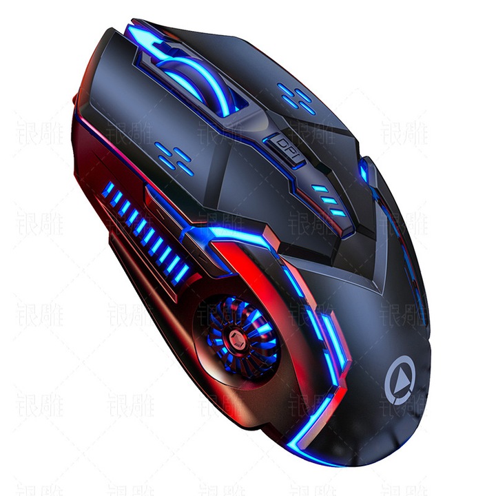Mouse gaming, Luminous Design, butoane silentioase, conectivitate Bluetooth, wireless
