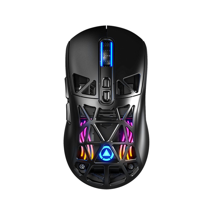 Mouse gaming, design usor, conectivitate Bluetooth, iluminare RGB, set