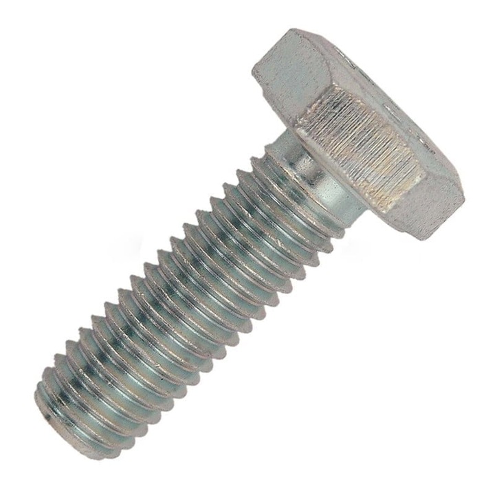 Set suruburi cap hexagonal, DIN 933 grupa 8.8 ZN, M6x30, 400 bucati