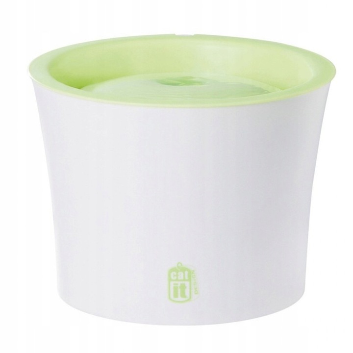 Fantana de apa CatIT Fresh&Clean, 3L, design alb, pentru pisici si caini mici