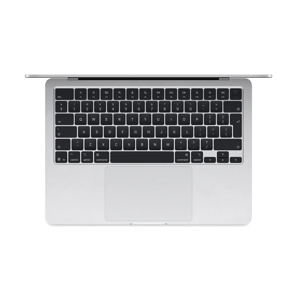 Laptop Apple MacBook Air 13, Procesor Apple M4 chip 10-core CPU, 8-core GPU, 13.6" WQXGA, 16GB, 256GB, layout INT, Mac OS Argintiu + adaptor retea 70W