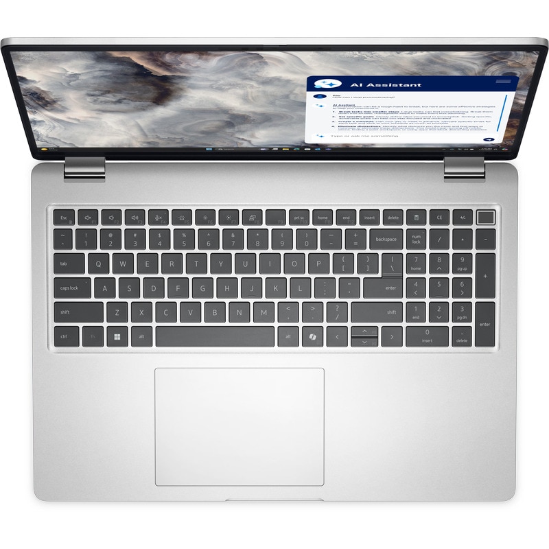 Laptop, Dell, Pro 16 Plus PB16250, Procesor Intel Core Ultra 5, 16GB, 512GB SSD, Gri, 16" FHD+