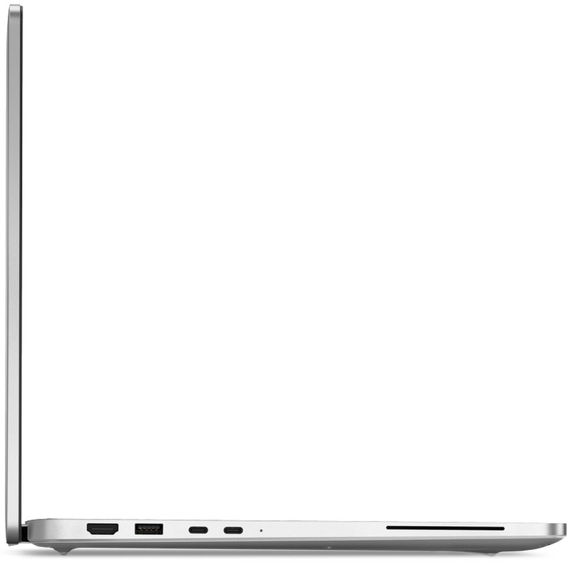 Laptop, Dell, Pro 16 Plus PB16250, Procesor Intel Core Ultra 5, 16GB, 512GB SSD, Gri, 16" FHD+