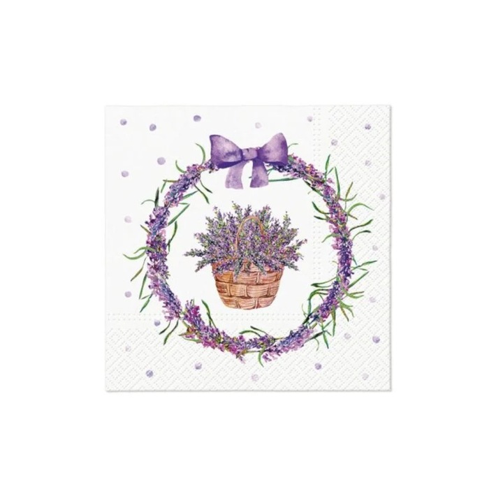 Servetele din hartie Tete a Tete, 3 straturi, 33x33cm, set 20 bucati