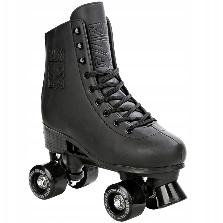 Wrotki reglabile Raven Embos, 31-34, 20cm - 21,5cm, roti PU 54mm, negru