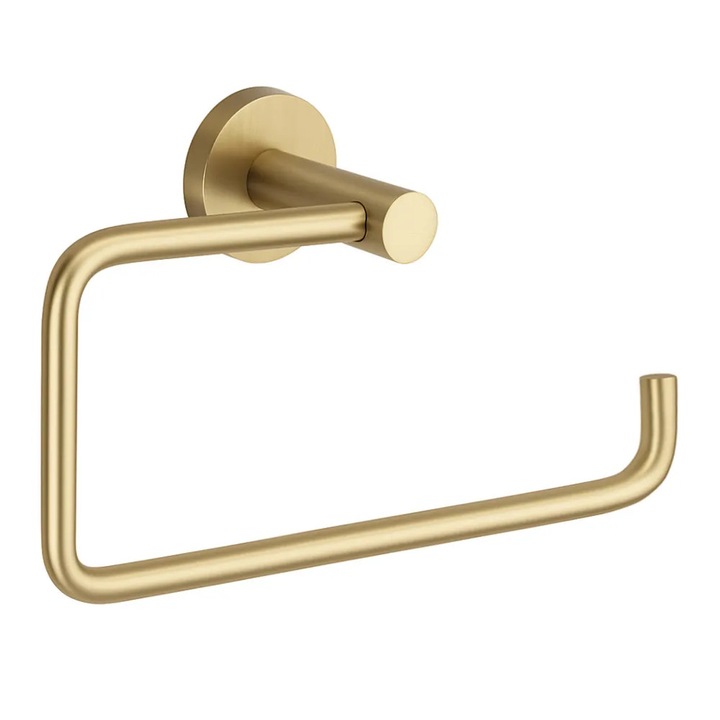 Suport prosoape Rea 5610 LEO, auriu periat, 22X7X13CM