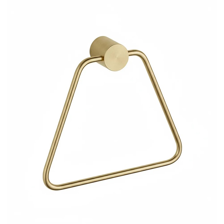 Suport prosoape Rea 5810 TOMI, auriu periat, 21X4X16CM