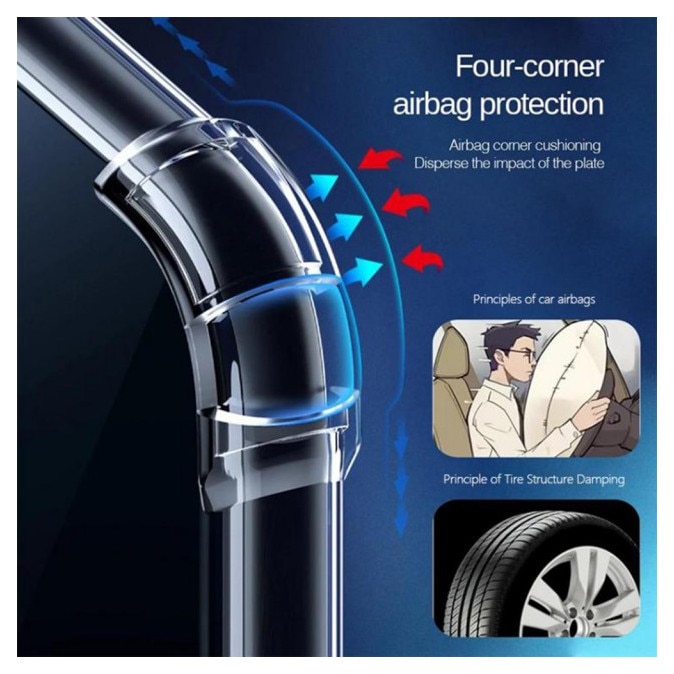 Husa Upzz® Shock Armor Compatibila Cu Oppo Reno14 F / 14 FS 5G, Protectie Sporita, Design Premium, Silicon, Transparent