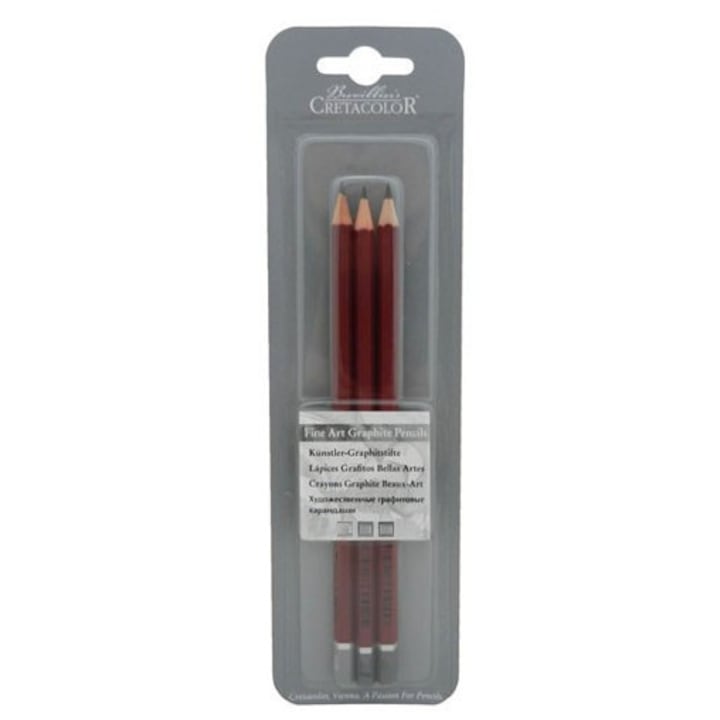 Set 3 creioane Cretacolor Graphite