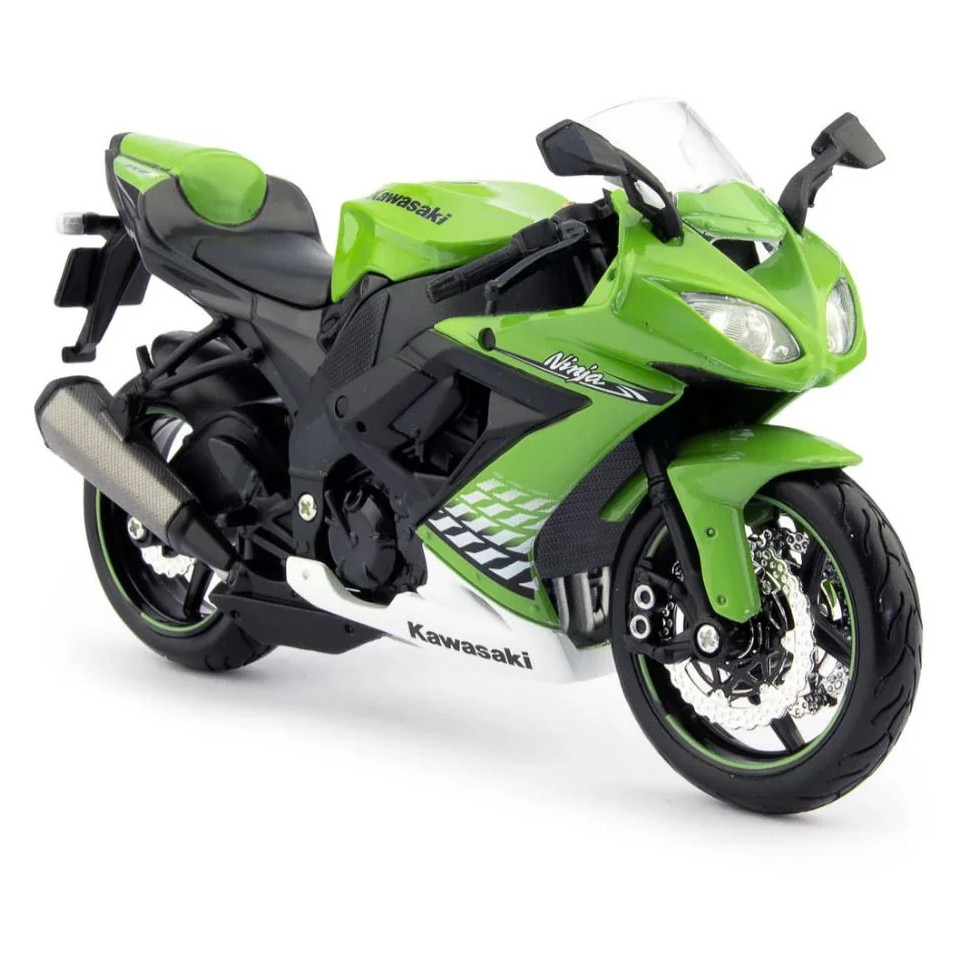 Macheta moto KAWASAKI NINJA ZX-10R 2004 1:12 Maisto - eMAG.ro