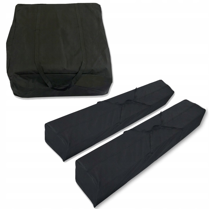 Set 3 Genti Impermeabile pentru Corturi - 2x 156x44x31cm, 1x 70x60x30cm