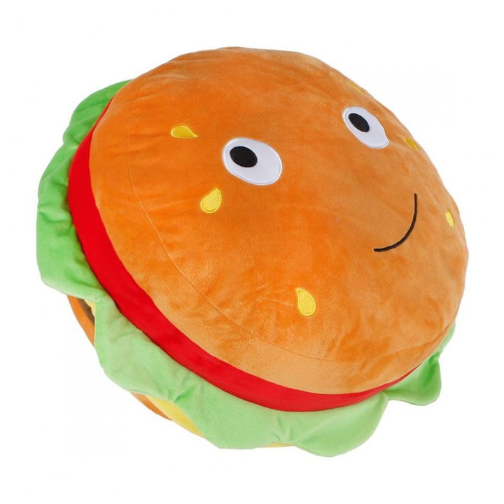 Take Me Home hamburger plüssállat, 40 cm
