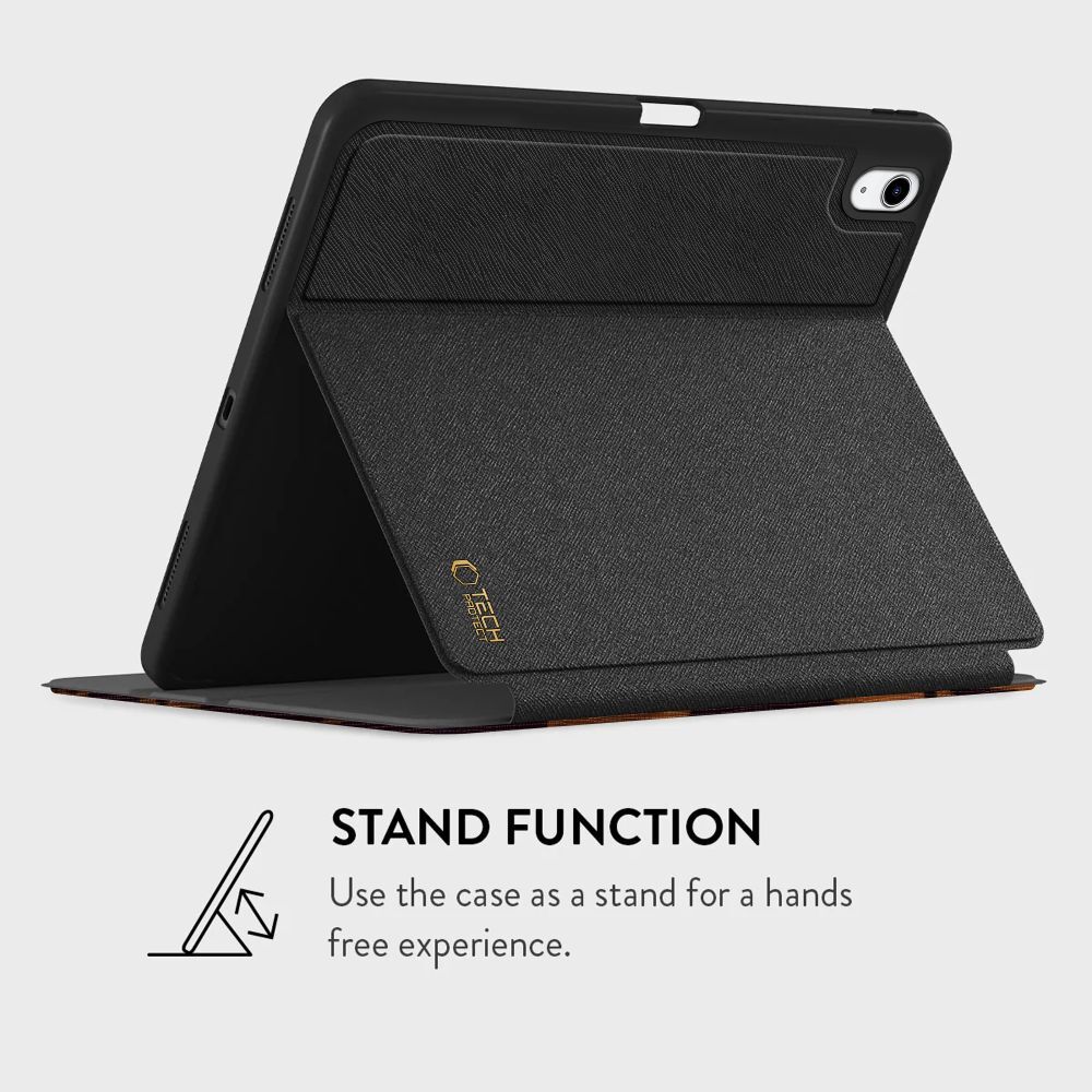 Huse tabletă iPad 2025 11 inch (iPad 11) - Husă inteligentă LAMANO cu imprimeu de leopard, cu suport pentru creion