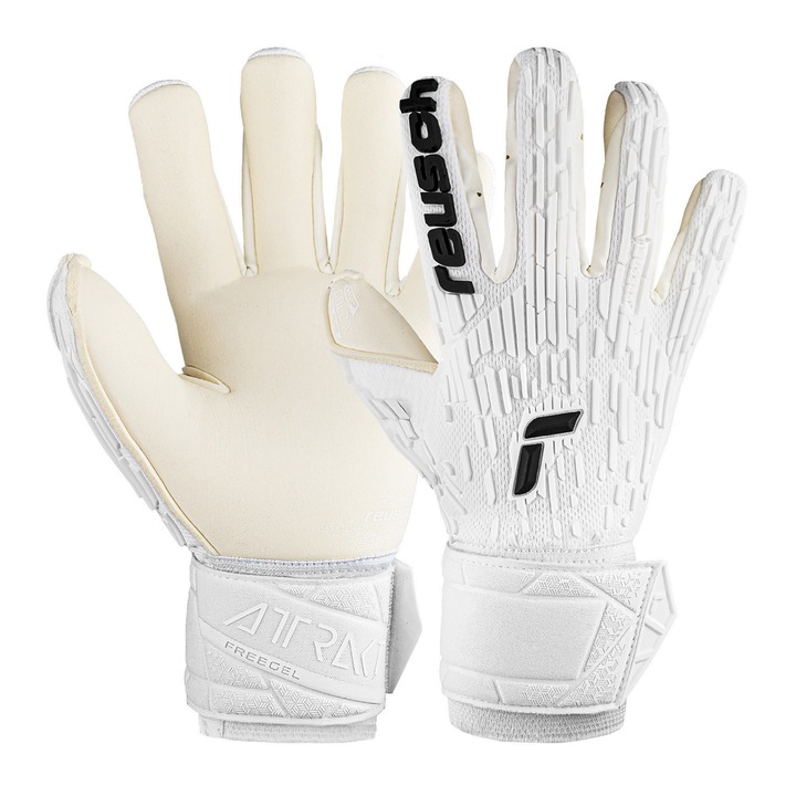 Reusch Attrakt Freegel Gold X sportkesztyű, uniszex, fehér, 8,5