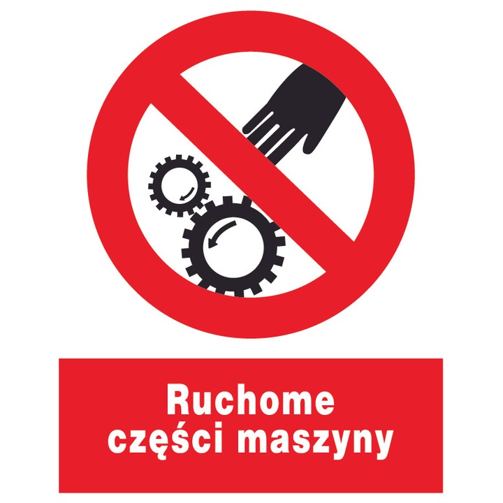 Tablica de avertizare BHP, ZZO-40, PCV, 22.5x27.5cm, alb