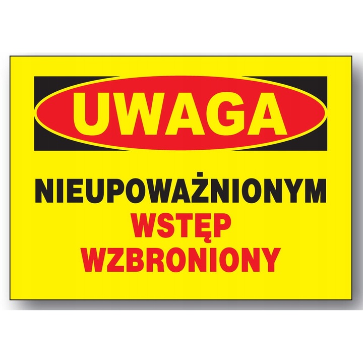 Tabla de avertizare BHP, LIBRES, 25x35cm, PVC, grafica serigrafiata, culoare galbena