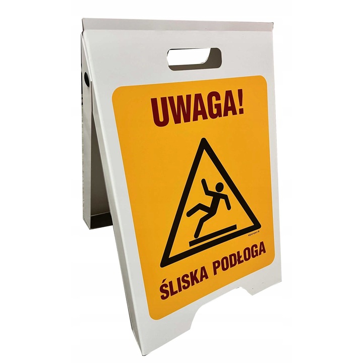 Потикъч Внимание! хлъзгав под, 33x51cm, PN - ПЛОЧА 1MM, комплект