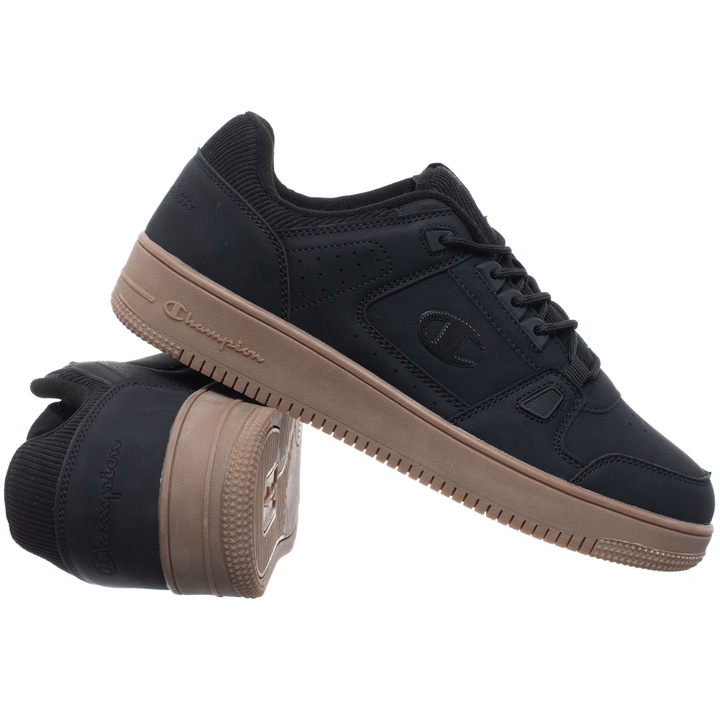 Férfi teniszcipő, Champion, S22294-RU1-KK002, fekete, szintetikus anyag