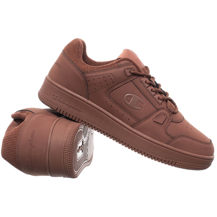 Férfi teniszcipő, Champion, S22294-RU1-MS031, szintetikus anyag, barna szín