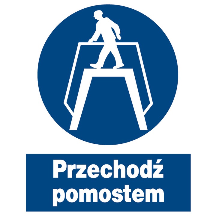 Tablica de avertizare BHP, LIBRES, 22,5x27,5cm, PVC, grafica serigrafiata, alba