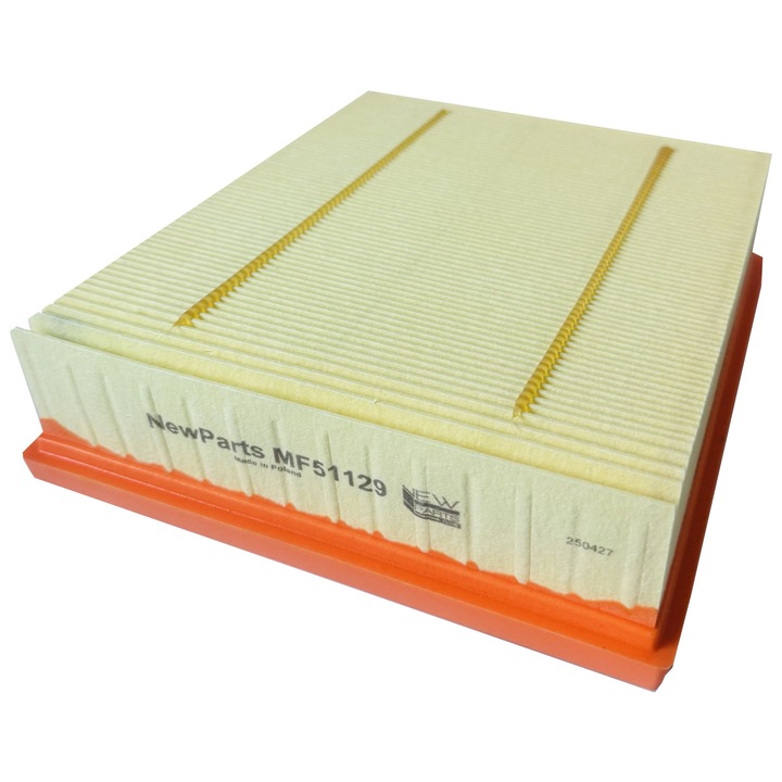 NewParts Filters légszűrő, Renault Clio II/Espace IV/Laguna modellekhez, 232x193x62mm