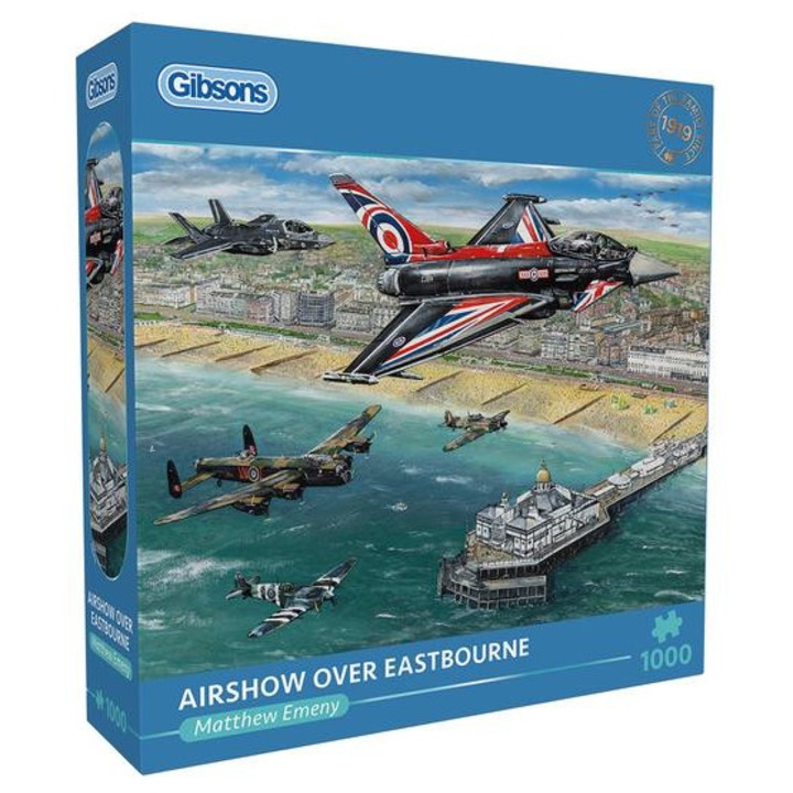 Gibsons 1000 db-os puzzle - Airshow Over Eastbourne (6413)