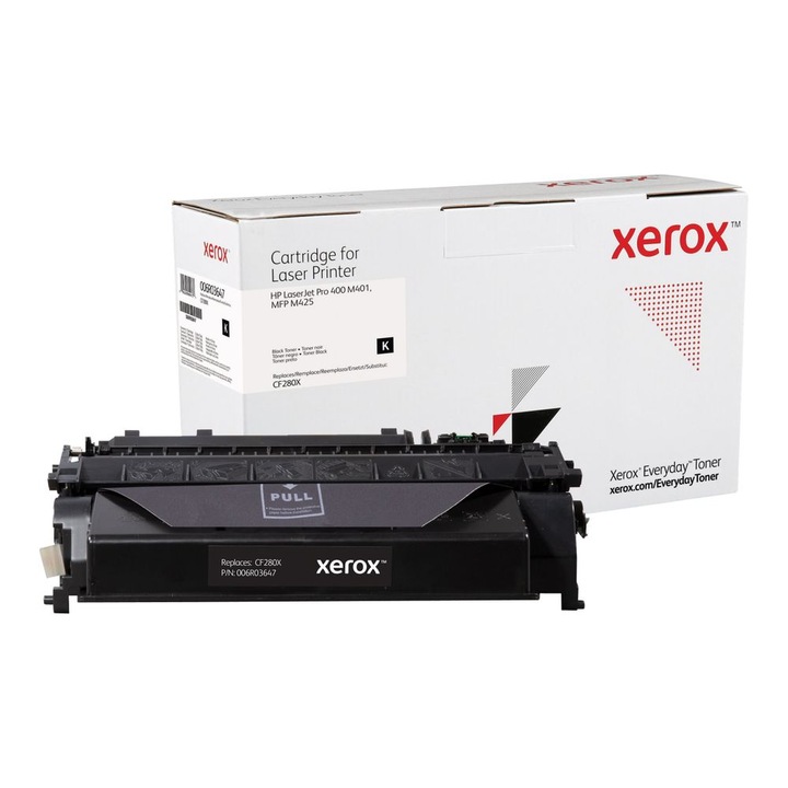 Toner, XEROX, Negru, 006R03647