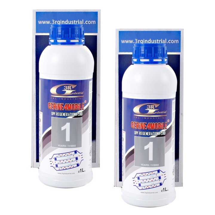 Lichid DPF/FAP 3RG, 2 litri, gri, pentru Citroen si Peugeot