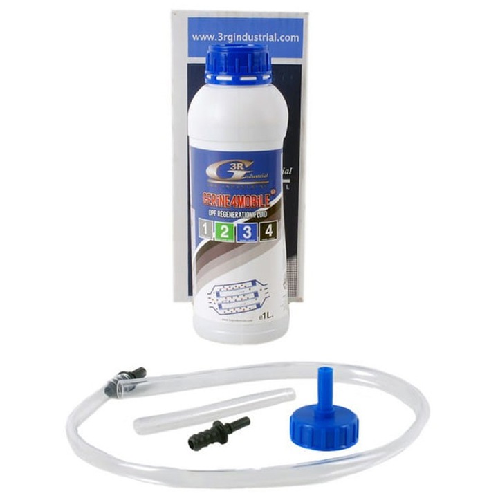 Aditiv auto 3RG Industrial Auto, 1 liter, kompatibilis Opel, Volkswagen, Skoda, Seat gépjárművekkel