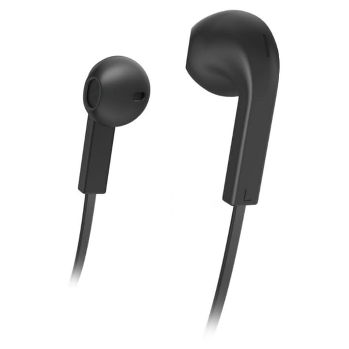 Casti cu fir Havit E336C, USB-C, 1,2m, negru, pentru muzica si apeluri
