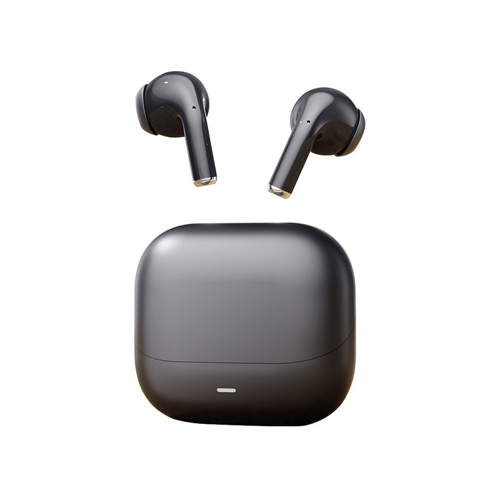 Bluetooth Безжични Слушалки M133 Тип в ухото с ANC Шумопотискане Цветен екран с цифров дисплей Интелигентно управление чрез APP Удължена автономност Ниска латентност на гейминг ниво HD двустранно стерео Съвместими с Ежедневна Смяна Спорт Черни