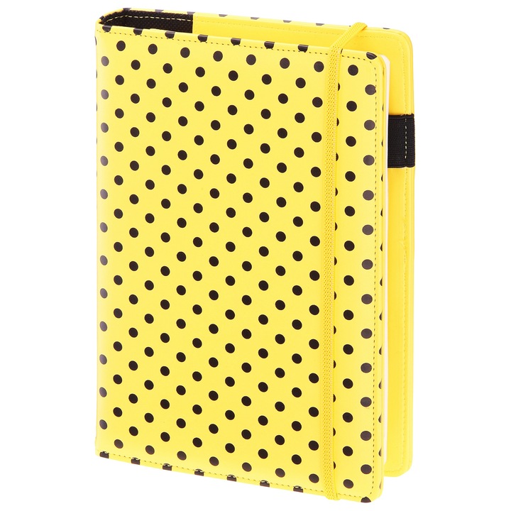 Coperta pentru agenda, Drops Office Collection KT37B-60, galben