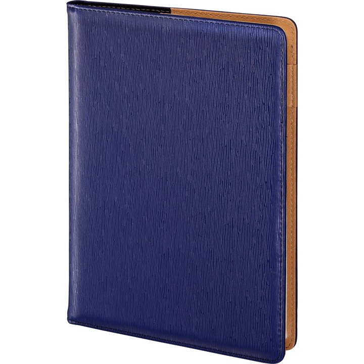 Agenda zilnica A4, colectia 33B, albastra, set cu inlocuiri