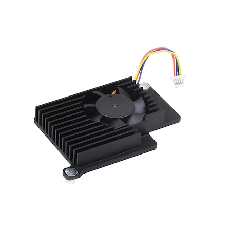 Ford Raspberry Aktív hűtő Raspberry Pi 5-höz, alumínium, 8000 ford./perc, 2,35 CFM ...