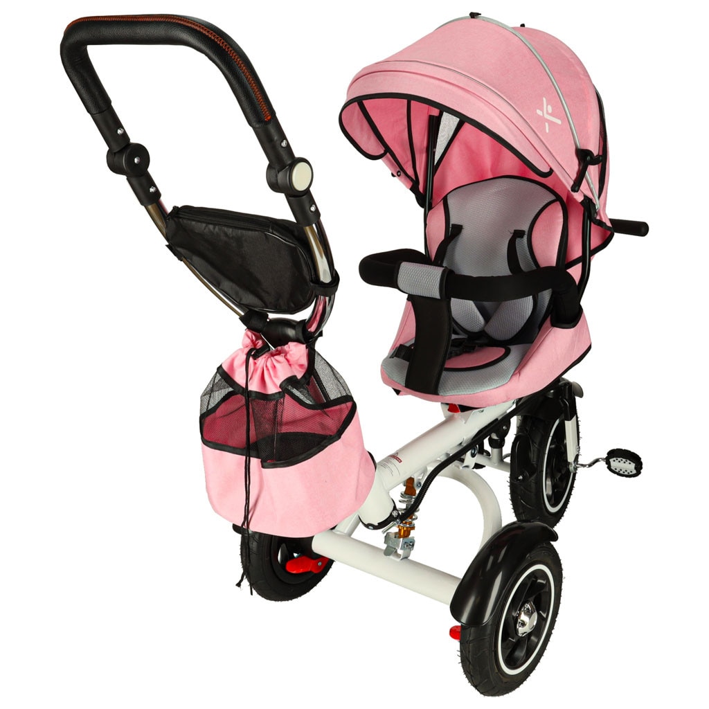 Tricicleta Trike Fix V3, roz, 1-6 ani, roti de 28 cm, 3 in 1 - eMAG.ro