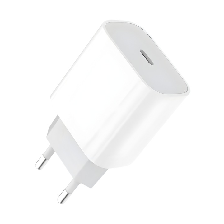 Incarcator USB-C compatibil cu Apple iPhone, adaptor priza Fast Charge 35W DigikalaX®