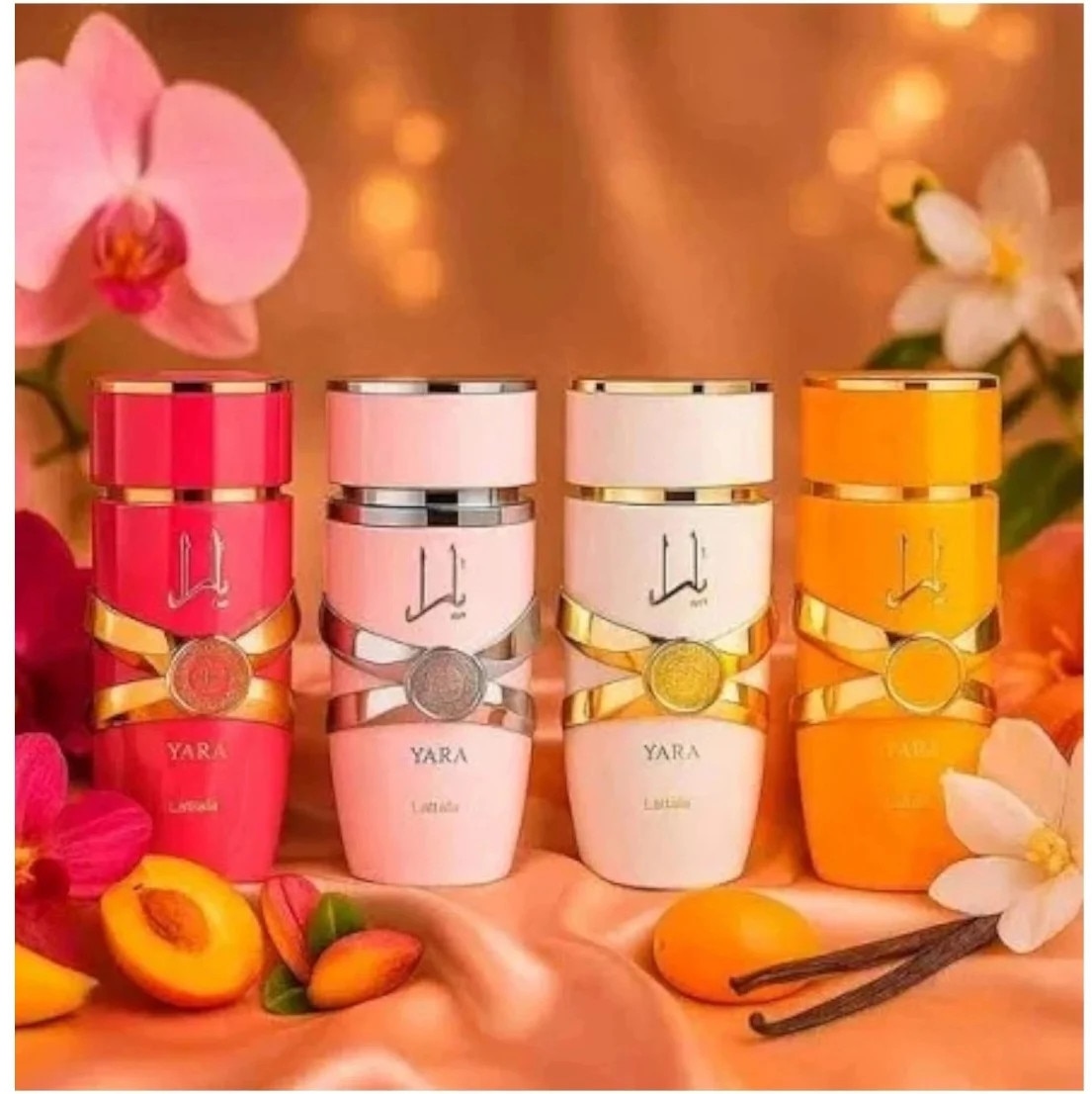 YARA BY LATTAFA ★(3回プッシュのみ箱付き)★ Set Apa de Parfum Lattafa My Yara, Femei, 4x 25ml - eMAG.ro