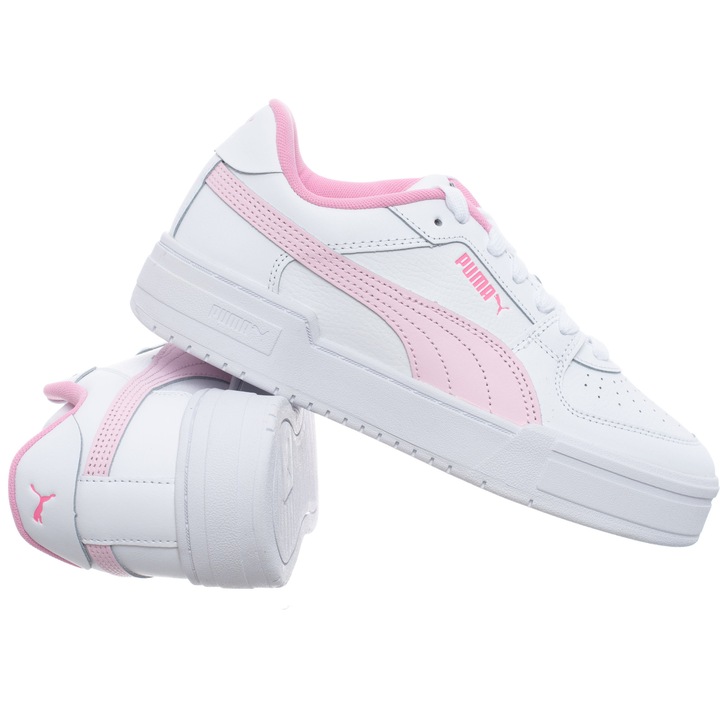 Tenisi dama Puma CA Pro Classic JR alb, Alb/Roz