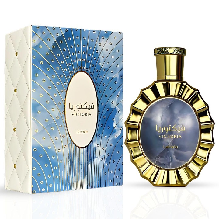 Lattafa Victoria Eau de Parfum Spray pentru femei, 100 g