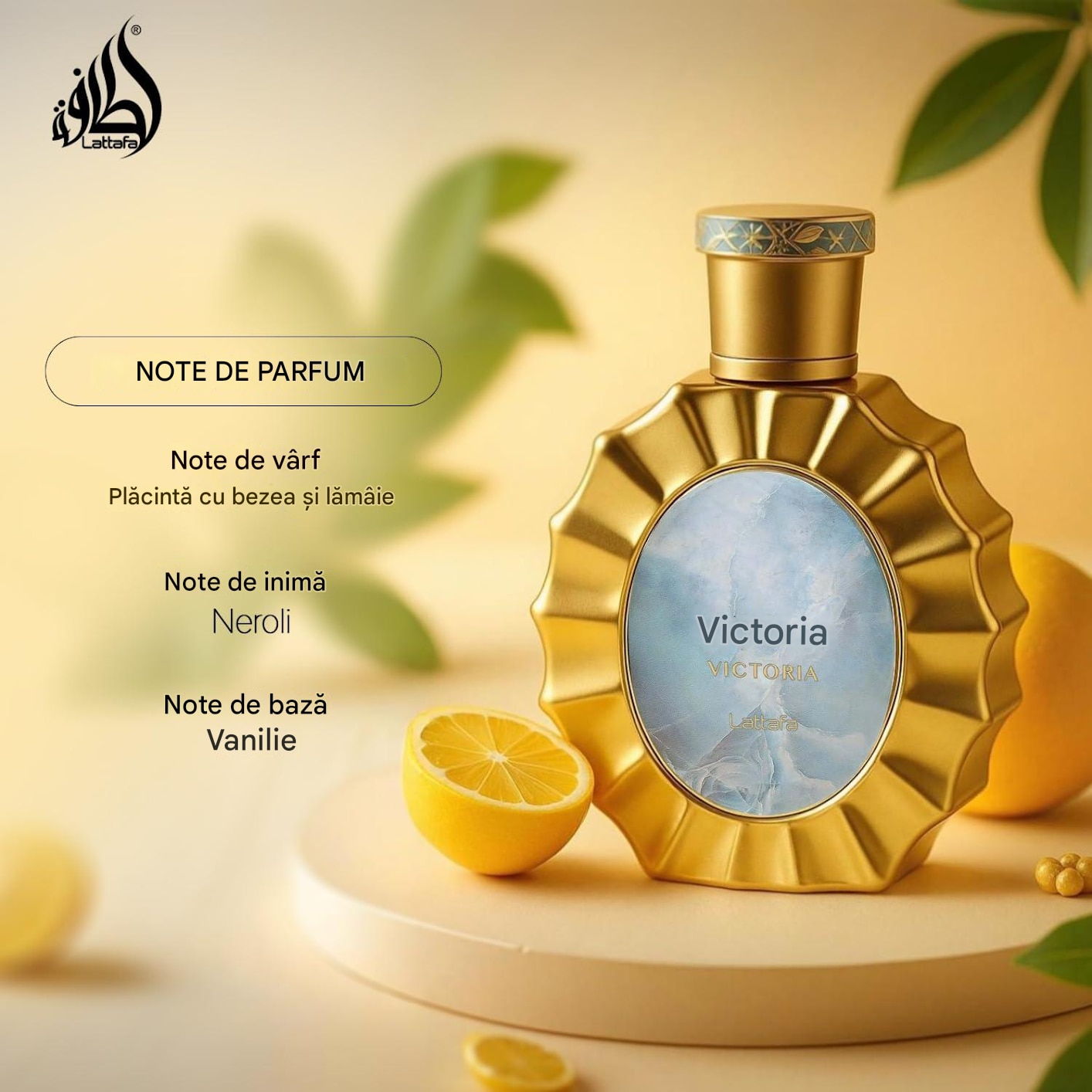 Lattafa Victoria Eau de Parfum Spray pentru femei, 100 g - eMAG.ro