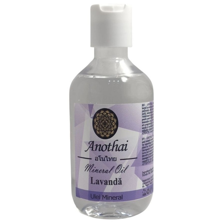 Anothai Levendula Ásványi Olaj 300 ml – Hidratáló, Masszázsra és Aromaterápiára