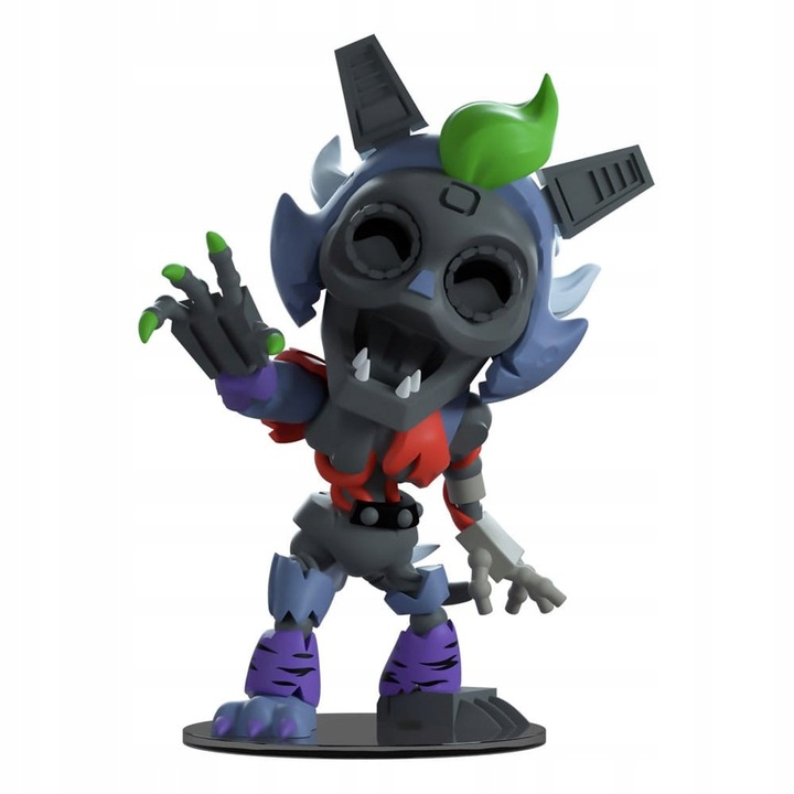 Figurina Youtooz FNAF Ruined Roxy, 12 cm, vinil durabil, colecție FNAF Security Breach