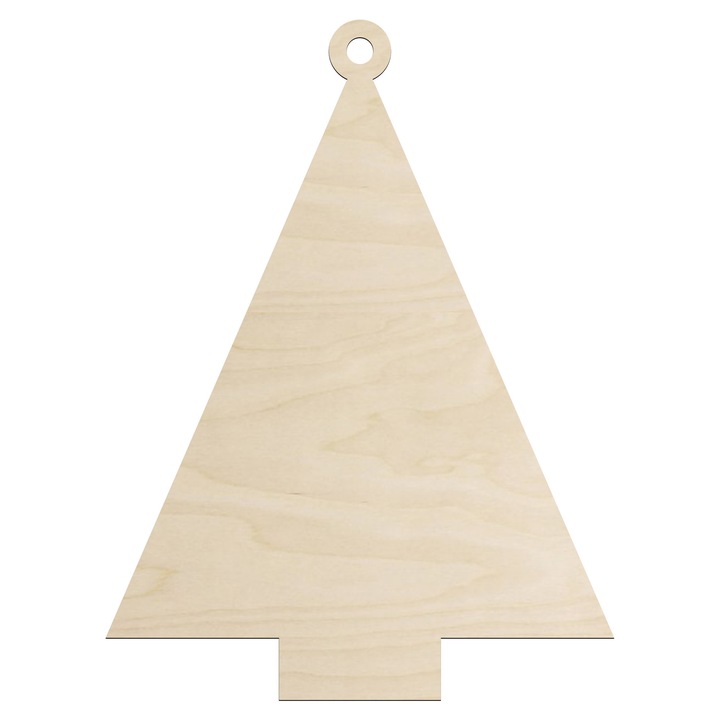 Figurine decorative din MDF alb, set 10 bucati, SMX Design