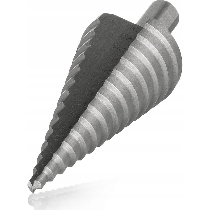 Freza treptată HSS Smart365 6-30mm, prindere cilindrică, durabilitate, set 1 bucata