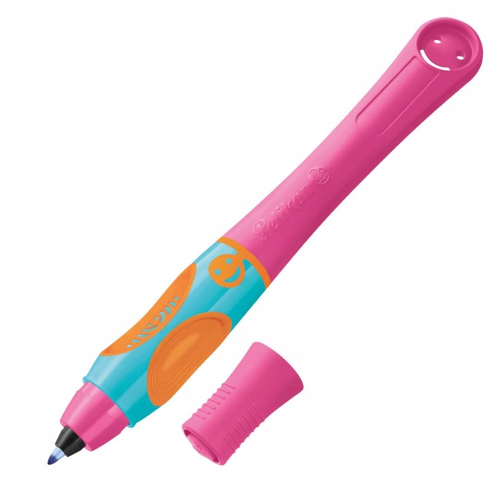 Pelikan Griffix 3 golyóstoll, rózsaszín, Lovely Pink, jobbkezeseknek, 14x1x1cm szett
