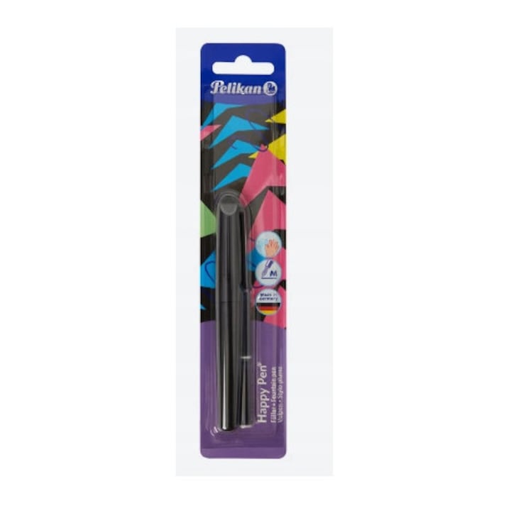 Pelikan töltőtoll, kék, 2 patronnal, ergonomikus design