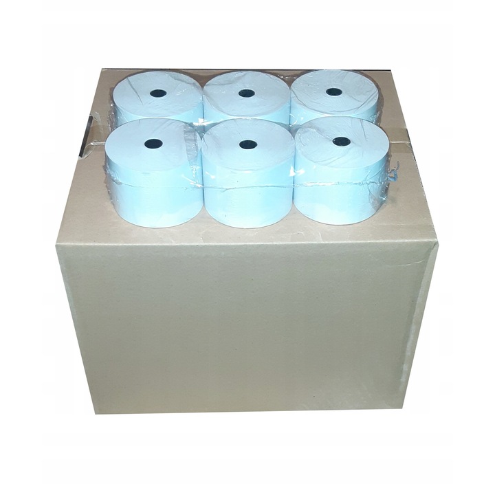 Rola termică Papirus II, 57x100mm, set 36 bucăți, hartie termosenzibilă, BPA FREE