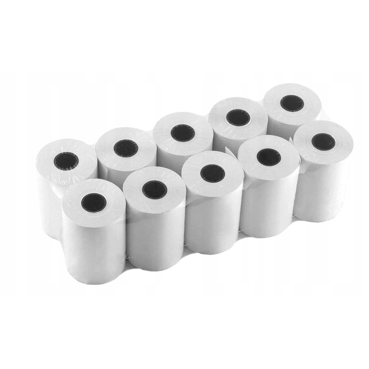 Set 10 role termice 57x15mm, Papirus II, hartie termosenzitiva, fara BPA, 15 m